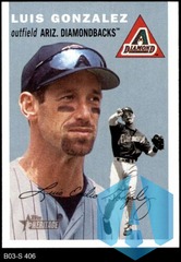 2003 Topps Heritage #406 Luis Gonzalez Diamondback SP